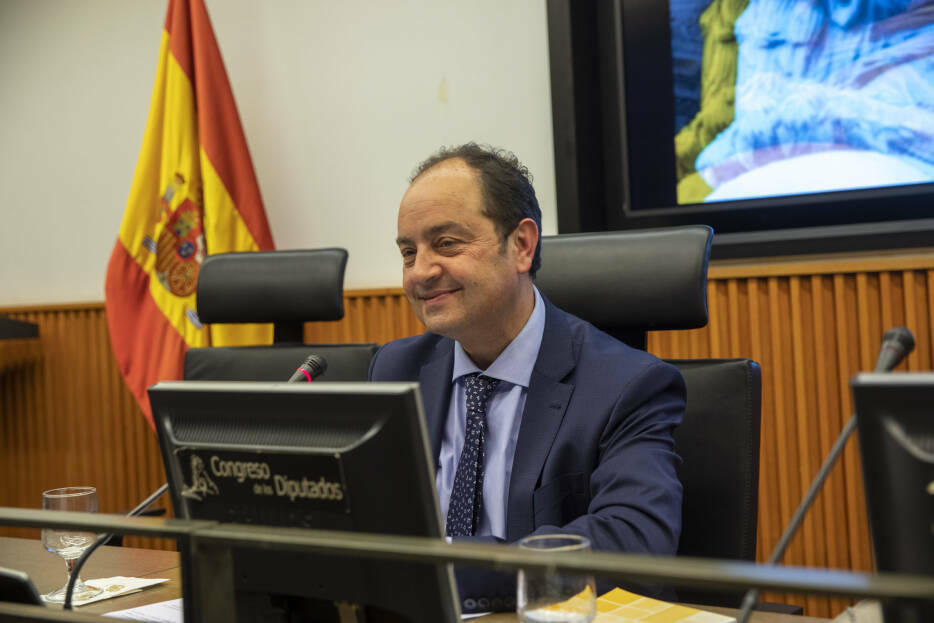 El presidente de la AJV, José Ramón Chirivella. Foto: DAVID SABADELL