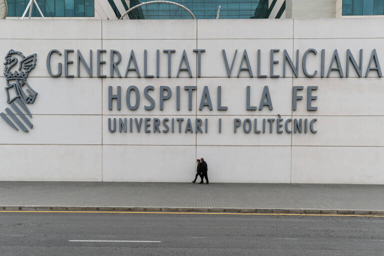 Hospital Universitario la Fe de Valencia. Foto: IVÁN TERRÓN/EP