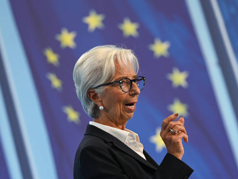 Christine Lagarde. Foto: ARNE DEDERT/DPA