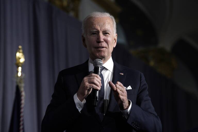 Joe Biden, presidente de Estados Unidos. Foto: YURI GRIPAS/POOL VIA CNP/ZUMA PRESS/CONTACTO