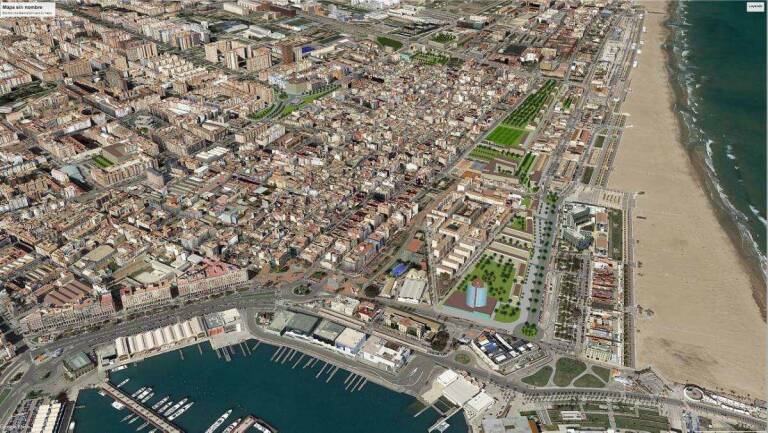 Plan urbanistico Cabanyal Valencia