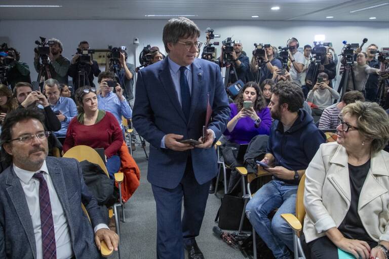 Carles Puigdemont. Foto: EUROPA PRESS