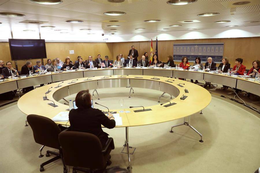 Reunión del Consejo de Política Fiscal y Financiera. Foto: EFE/KIKO HUESCA