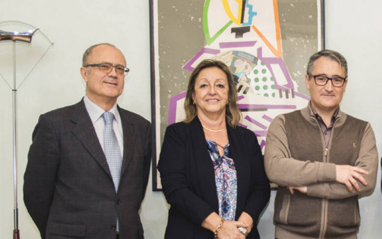  Los síndics de Comptes: Antonio Mira-Perceval, Marcela Miró y Vicent Cucarella (síndic major). Foto: SINDICATURA DE COMPTES