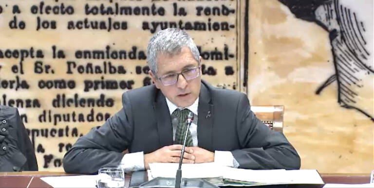 El secretario de Estado de Medio Ambiente, Hugo Alfonso Morán
