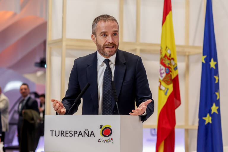 El director general de Turespaña, Miguel Sanz. Foto: RICARDO RUBIO/EP