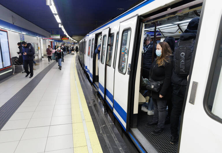Metro de Madrid. Foto: EDUARDO PARRA/EP