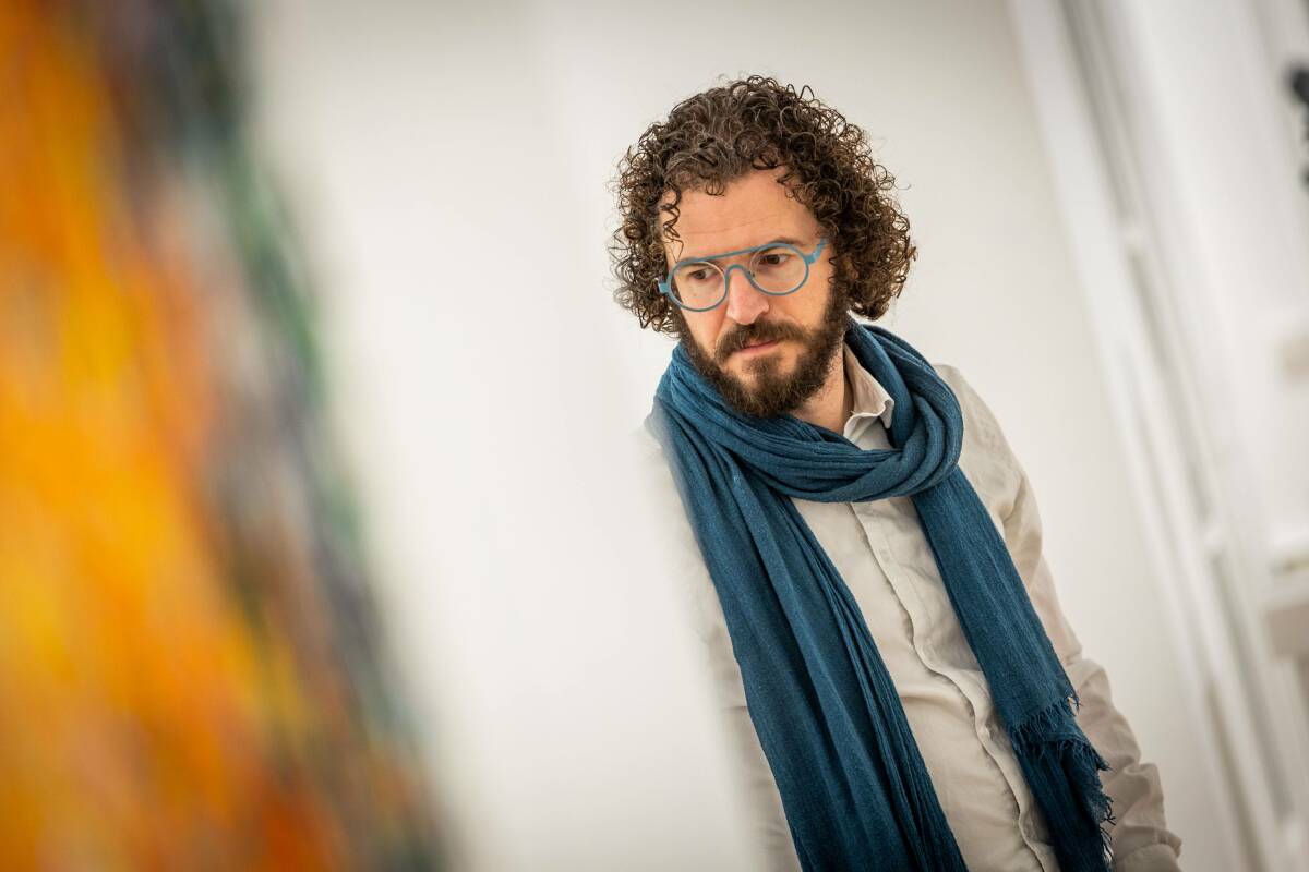 El galerista Stéphane Debost (Foto: JOSELE BORT)