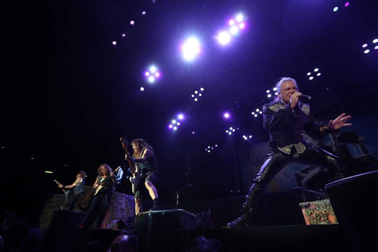 Iron Maiden de concierto en México (Foto: EL UNIVERSAL VIA ZUMA WIRE / DPA)
