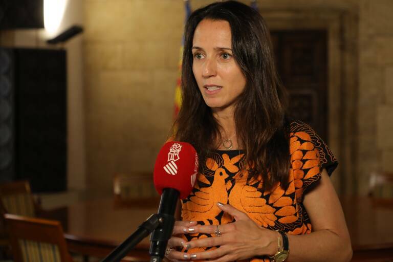  La directora general de Análisis y Políticas Públicas, Ana Berenguer. Foto: GVA 