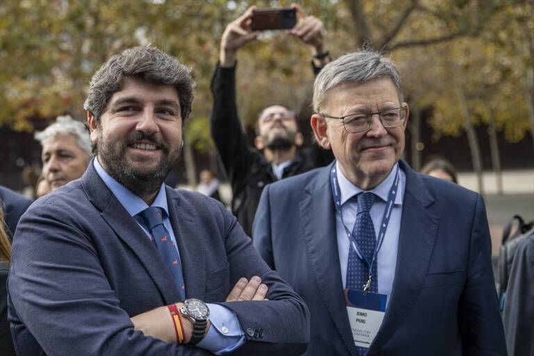 López Miras y Ximo Puig.
