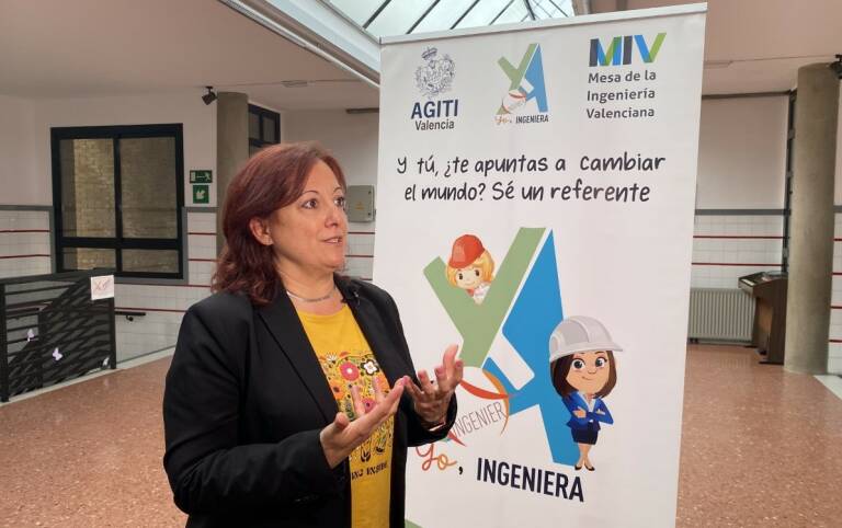 Angélica Gómez, presidenta de AGITI y decana de COGITI. Foto: VP