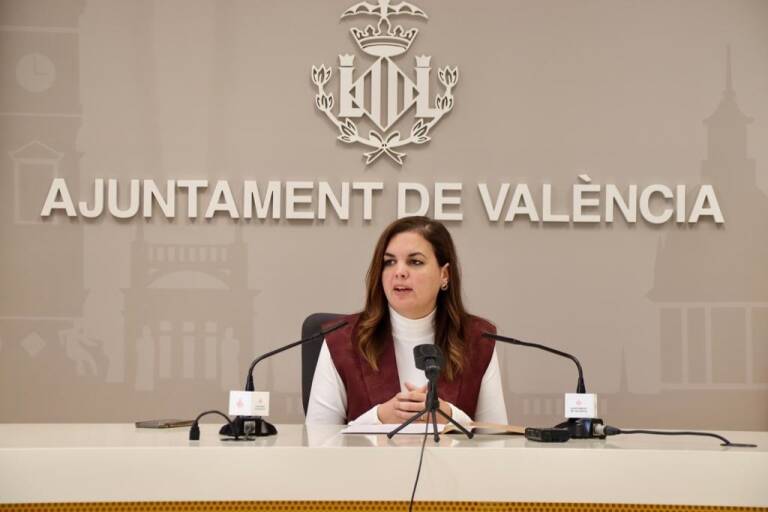 Sandra Gómez. Foto:  AYUNTAMIENTO DE VALÈNCIA