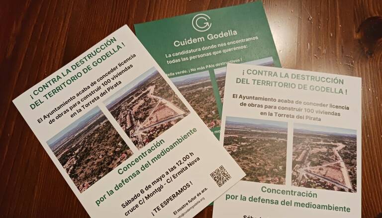 Cuidem Godella formará parte de una manifestación en defensa del medioambiente este sábado. Foto: Cuidem Godella