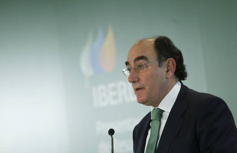 El presidente De Iberdrola, Ignacio Sánchez Galán. Foto: EUROPA PRESS