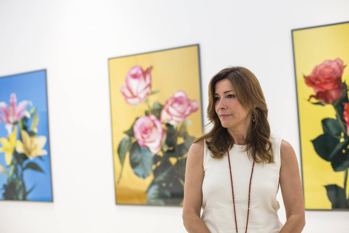 Susana Lloret, vicepresidenta de la Fundació Per Amor a l'Art. Foto: EVA MÁÑEZ.
