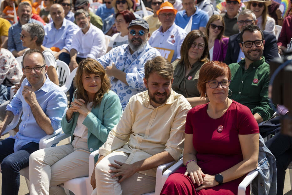 Nacho Serra, María Josep Picó, Alberto Ibañez y Àgueda Micó. Foto: EVA MÁÑEZ
