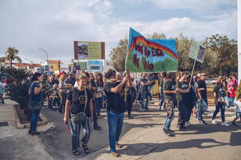 Manifestación celebrada el pasado mes de mayo. Foto: LORENA SIERRA