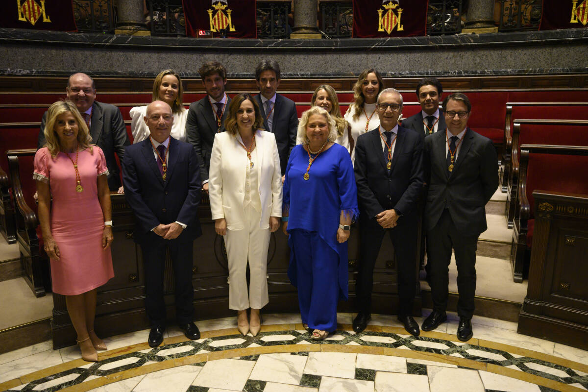 Imagen de todos los concejales del Ayuntamiento de València. Foto: KIKE TABERNER