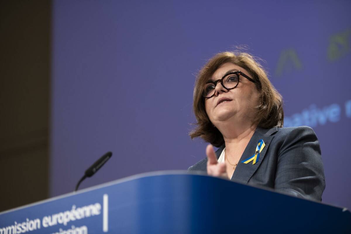 EU Transport Commissioner Adina Valean. Foto: EUROPA PRESS