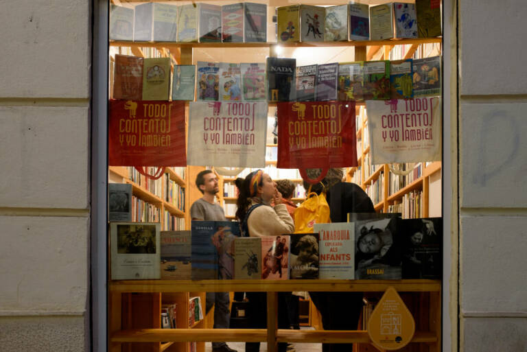 La librería Todos contentos y yo también (Foto: KIKE TABERNER)