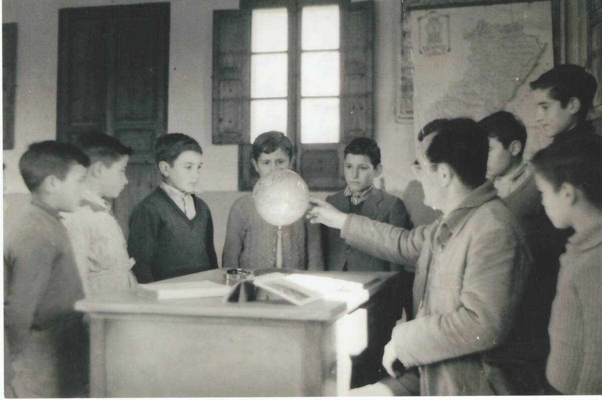 Escuela de chicos de La Barona. Foto: Ayuntamiento de Vall d'Alba. 