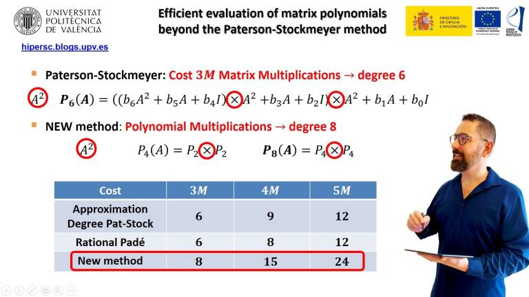 Investigadores de la UPV "revolucionan" el cálculo de matrices con un método "más rápido y preciso". Foto: UPV