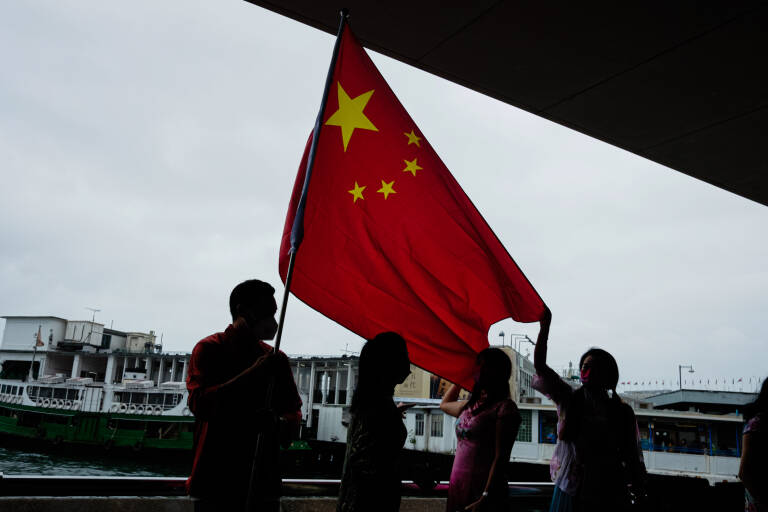 Imagen de archivo de la bandera de China. Foto: EUROPA PRESS/CONTACTO/KEITH TSUJI