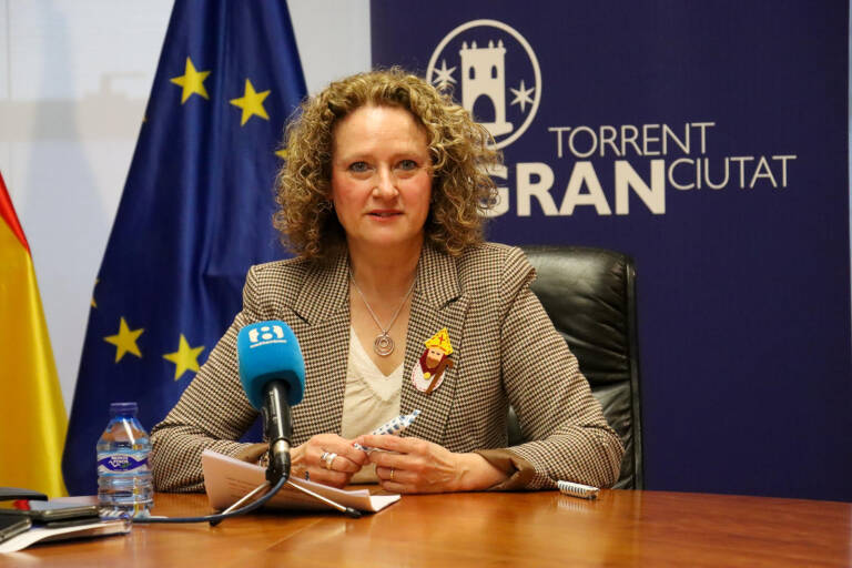 Amparo Folgado, alcaldesa de Torrent. Foto: Ajuntament de Torrent