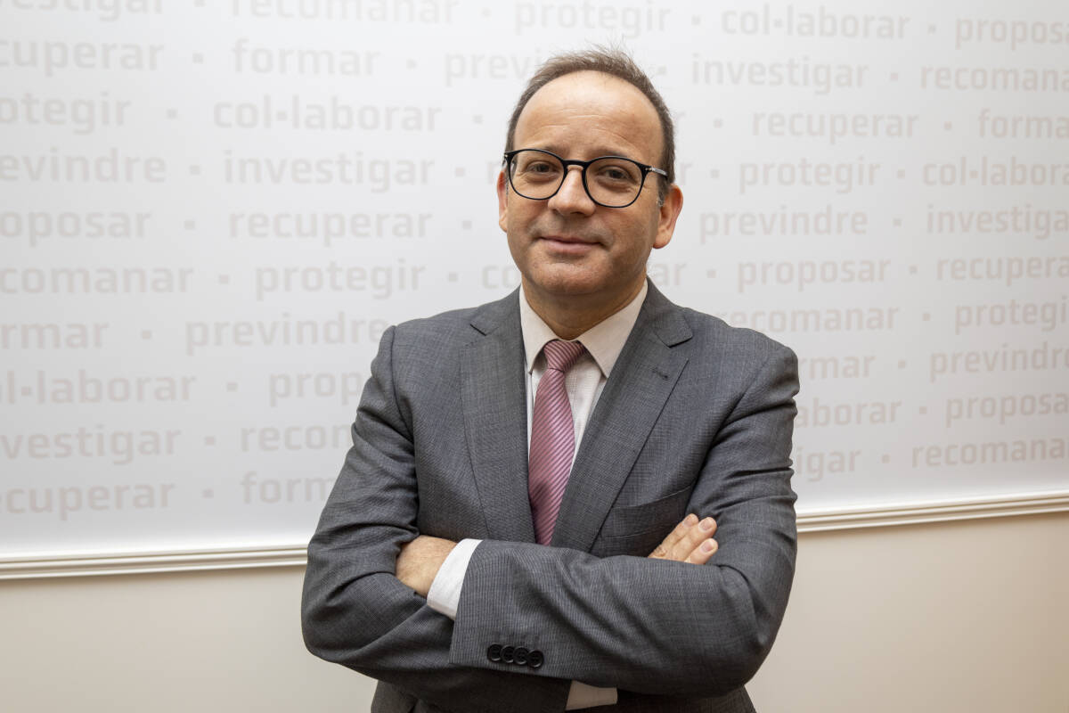 El director de Investigación de Antifraude, Gustavo Segura. Foto: AVAF