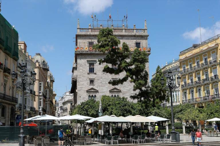 Vista de la fachada del Palau de la Generalitat, en una imagen de archivo. Foto: IVÁN TERRÓN/EP