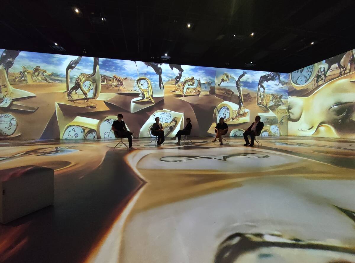 'Dalí Cibernètic' en el Ideal Centre d'Arts Digitals. Foto: EP