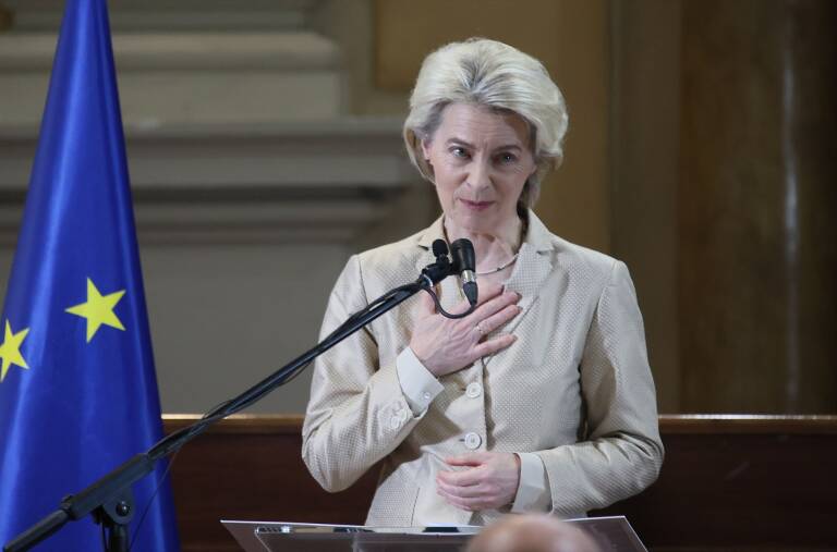 Ursula von der Leyen. Foto: EUROPA PRESS/CONTACTO/MICHELLE NUCCI