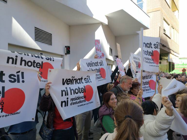 Imagen de archivo de una manifestación de la asociación en enero. Foto: AA. VV. SAÏDIA