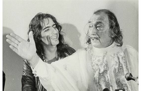 Alice Cooper y Dalí