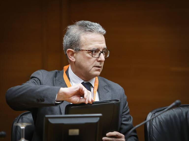 El secretario autonómico de Empleo, Antonio Galvañ. Foto: JOSÉ CUÉLLAR/CORTS