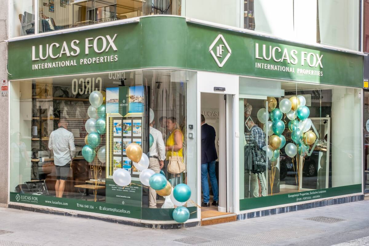 Oficina de Lucas Fox en Alicante.