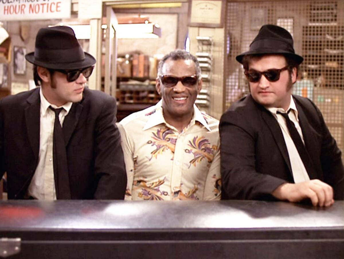 Blues Brothers con Ray Charles