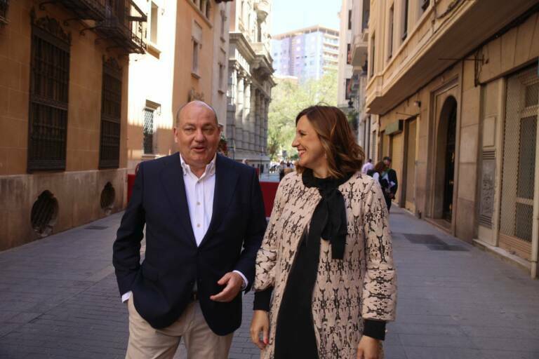 José Marí y María José Catalá. Foto: PPCV